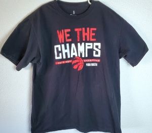 Toronto Raptors Fanatics We The Champs Basketball Shirt Mens XL